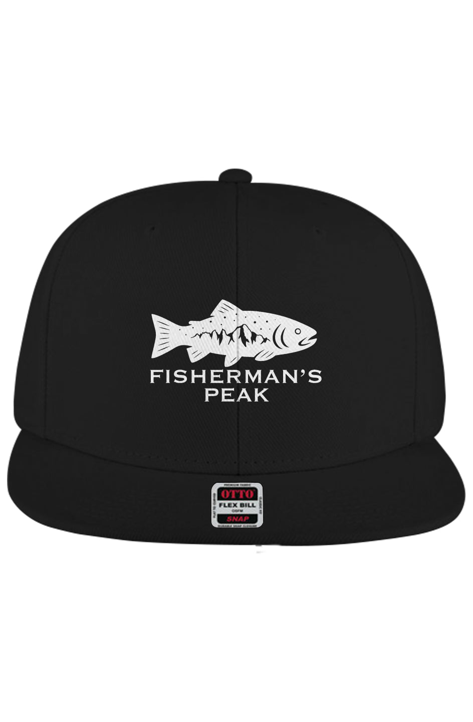 Fisherman's Peak SIgnature Logo Snapback Hat