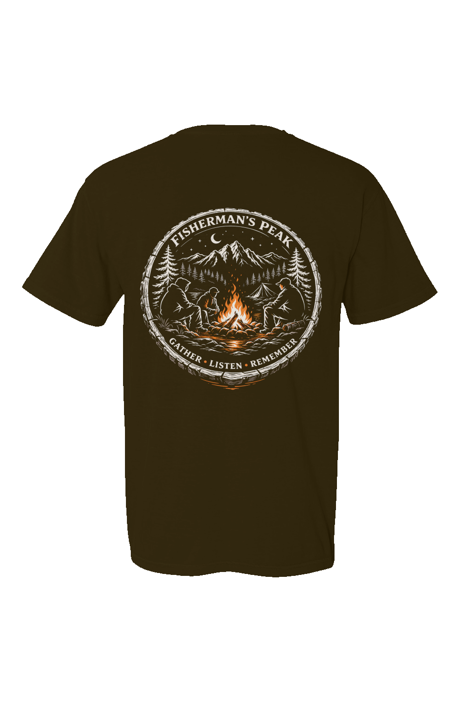 Gather-Listen-Remember - Made in USA Short Sleeve Crew T-Shirt