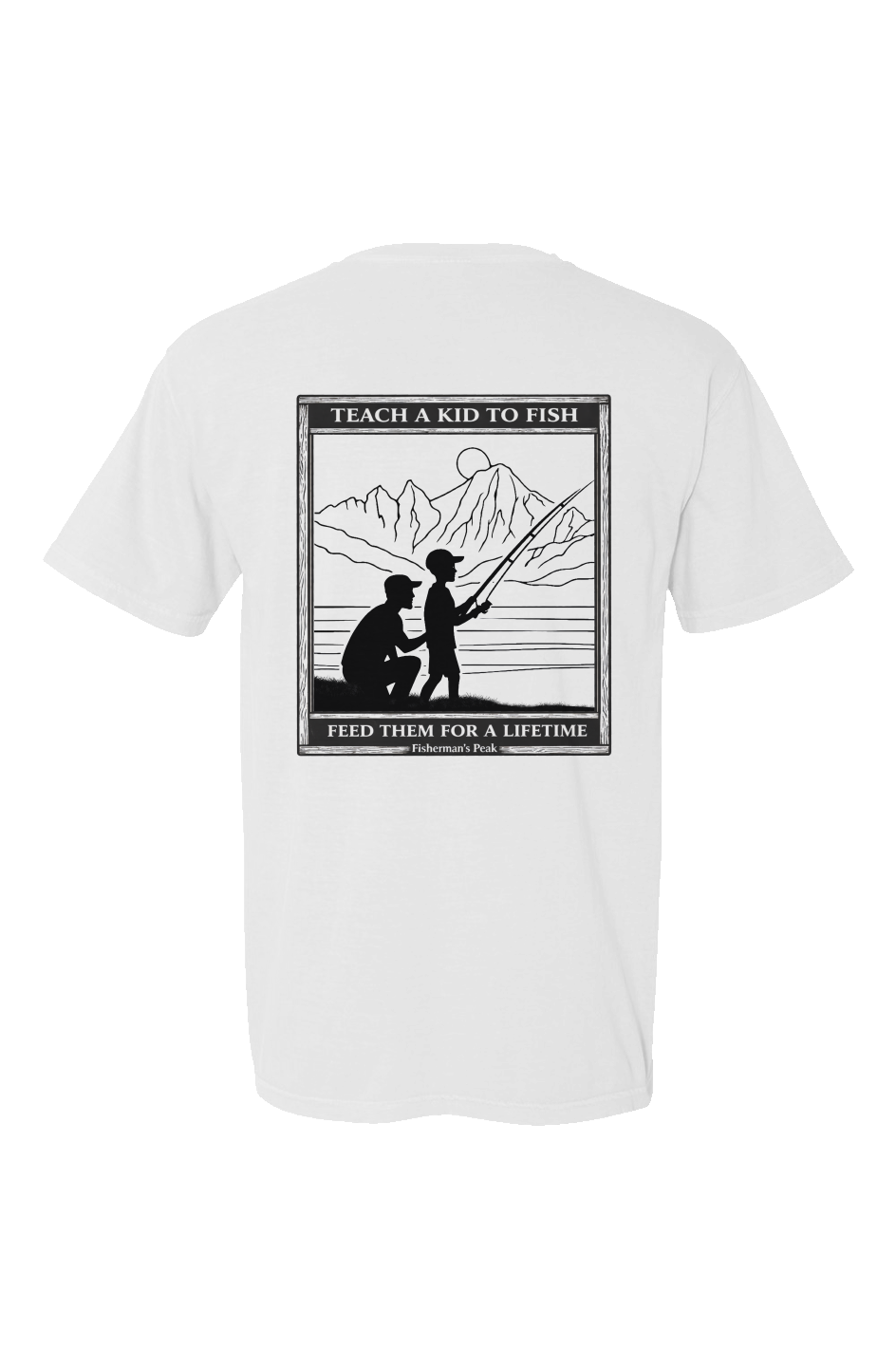 Teach A Kid To Fish - Made in USA Tee