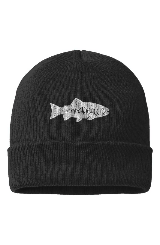 Fisherman’s Peak Logo - USA-Made Cuffed Beanie