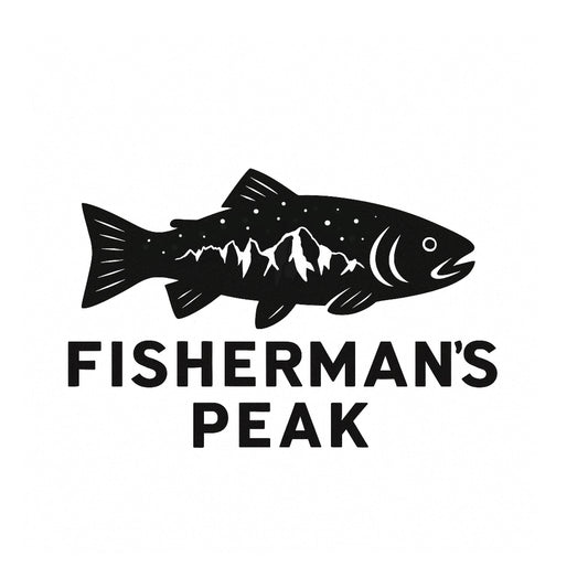 Fisherman's Peak Signature Logo - Made in USA Tee